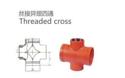 丝接异径四通
